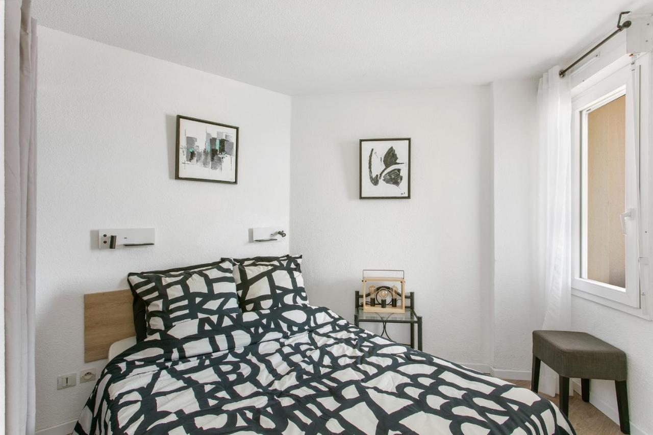 Appartement T3 Terrasse Vue Sur Mer, Piscine, Parking, Wifi Et Clim Сет Екстериор снимка