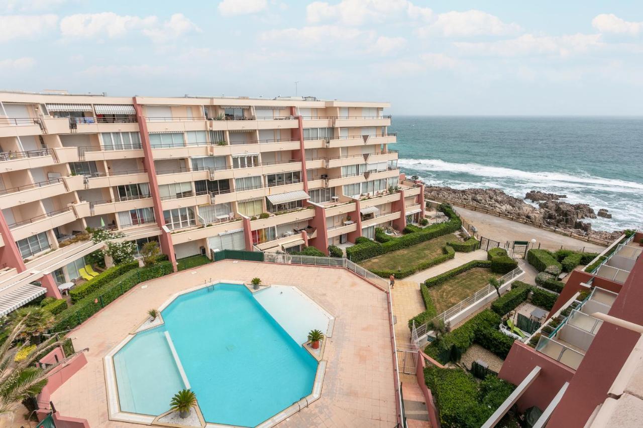 Appartement T3 Terrasse Vue Sur Mer, Piscine, Parking, Wifi Et Clim Сет Екстериор снимка