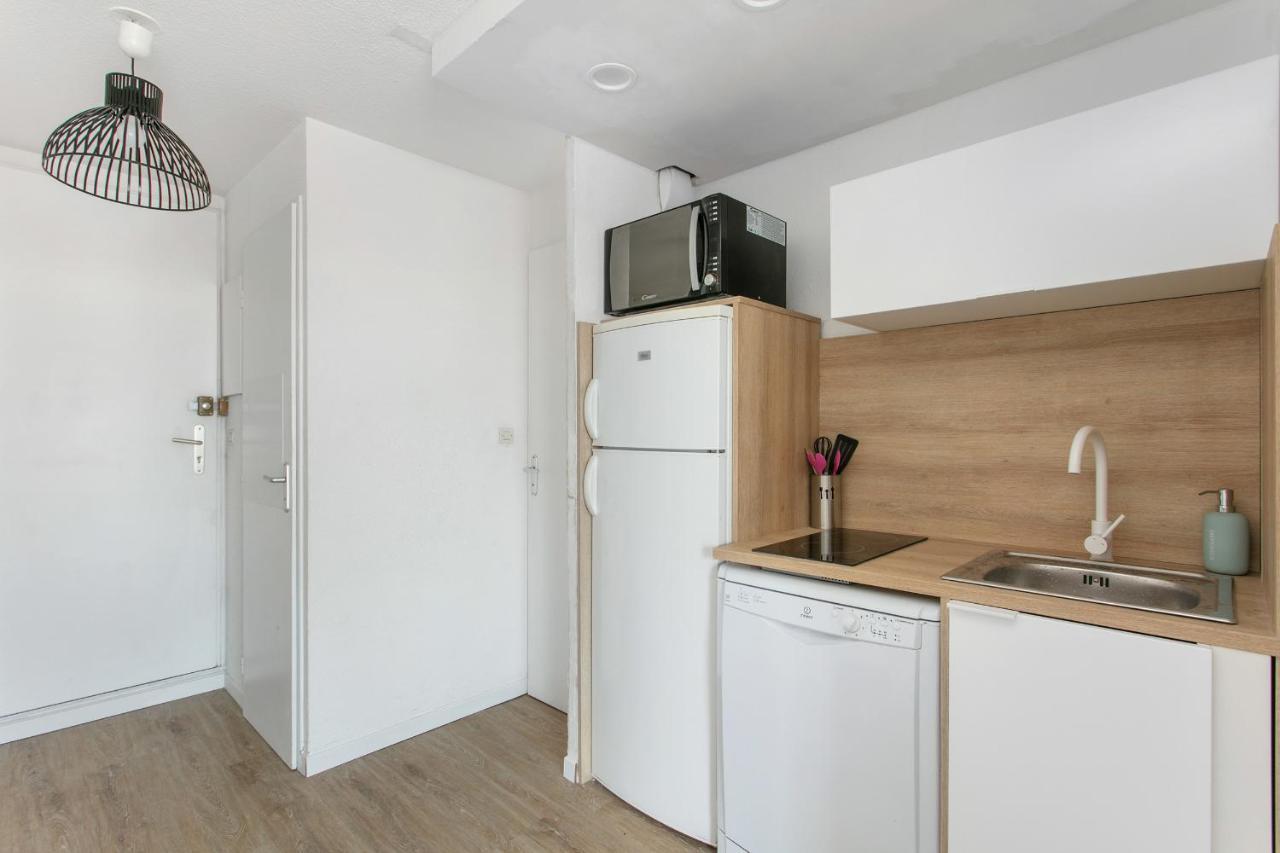 Appartement T3 Terrasse Vue Sur Mer, Piscine, Parking, Wifi Et Clim Сет Екстериор снимка