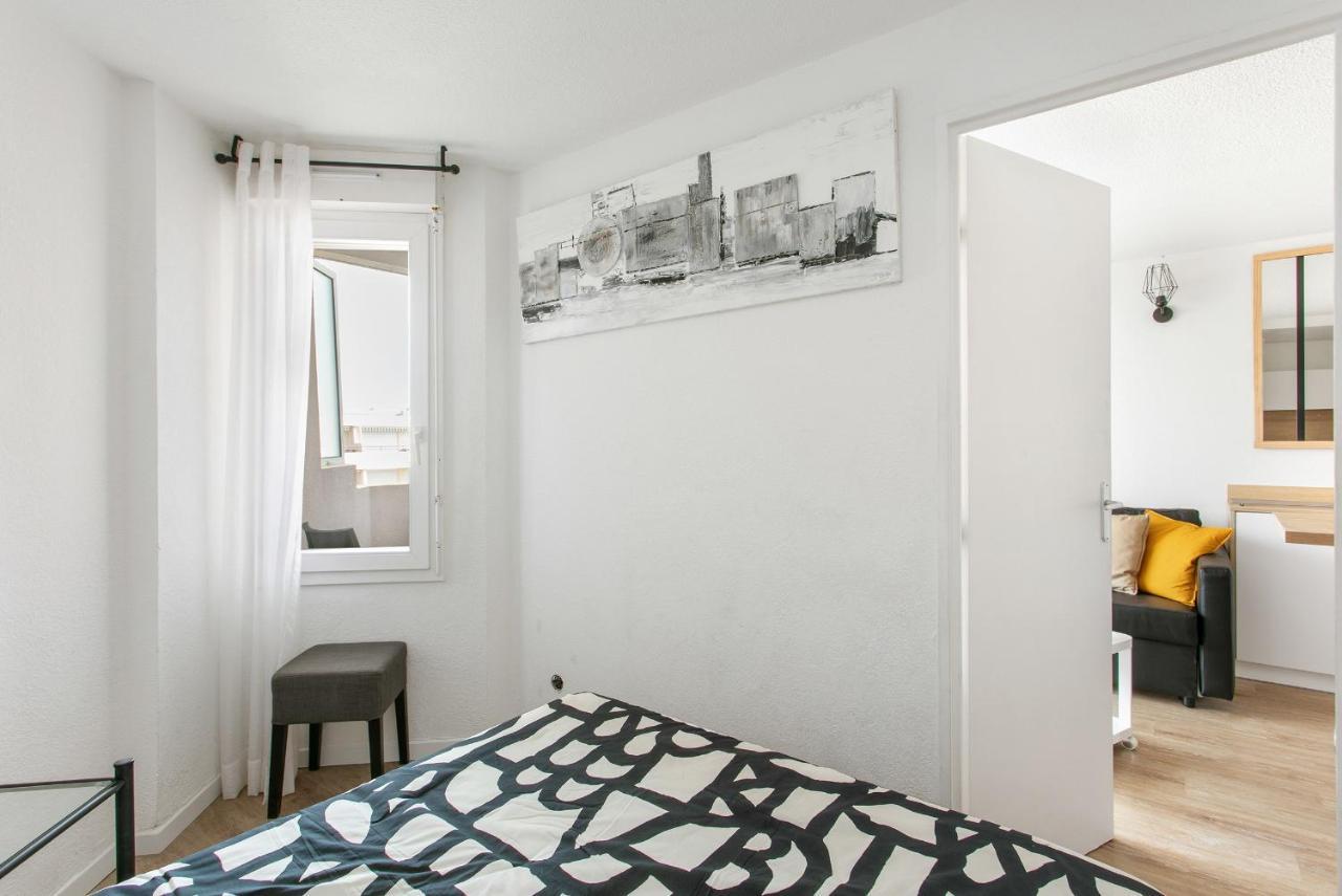 Appartement T3 Terrasse Vue Sur Mer, Piscine, Parking, Wifi Et Clim Сет Екстериор снимка